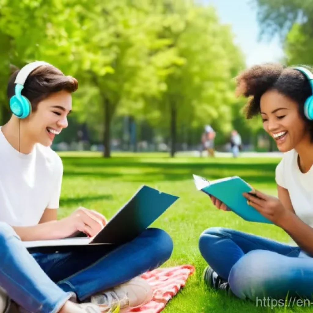 주택관리사 법률 분쟁 해결 사례 - **Prompt:** "A young, diverse group of friends, aged around 15-16, are enjoying a sunny afternoon at...