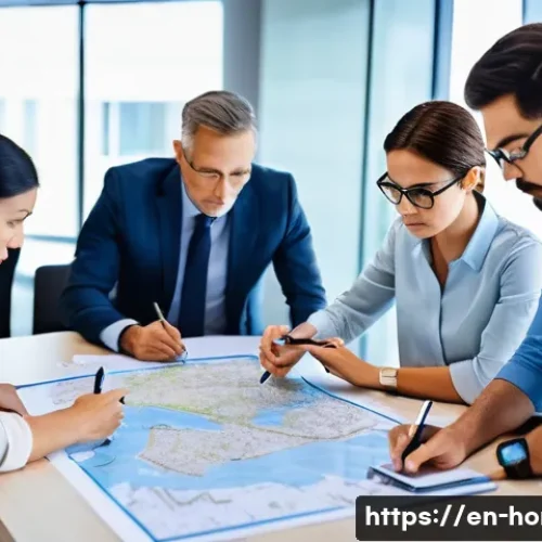 Home 7 주택관리사 업무에서 발생한 위기 대처법 - **Prompt:** A diverse group of property management professionals, including men and women of various...